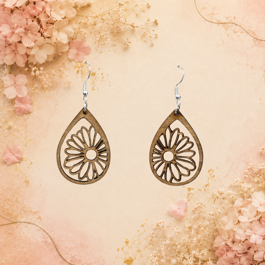 Boucles d'oreilles Marguerite