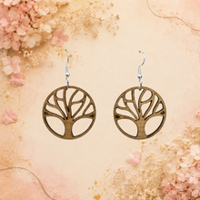 Boucles d'oreilles Arbre de vie