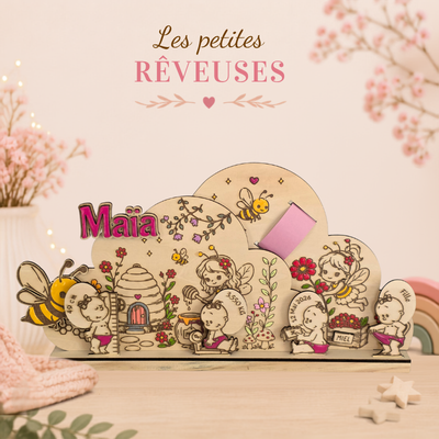 Les petites Rêveuses - Butiner avec abeilles