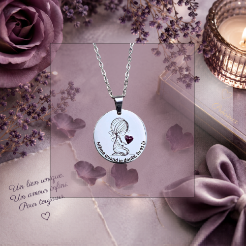 Médaille "Même quand je doute, tu es là"