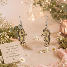 Boucles d'oreilles Hyppocampes